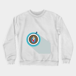 art baby illustration Crewneck Sweatshirt